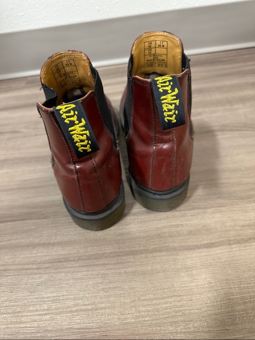 Dr. Martens Men's Burgundy Leather Chukka Boots - Picture 4 of 7